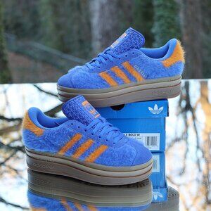Adidas Gazelle Bold Hi Res Blue Orange
